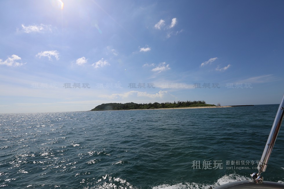 三亞旅游游艇租賃，三亞港至東島航線