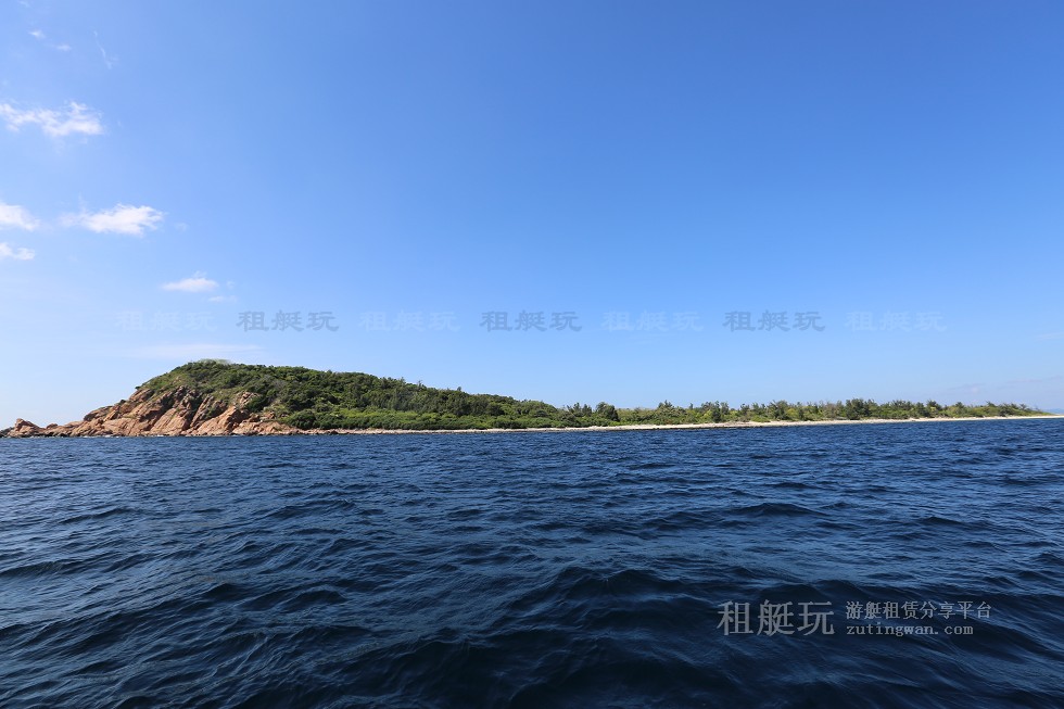 三亞旅游游艇租賃，三亞港至東島航線