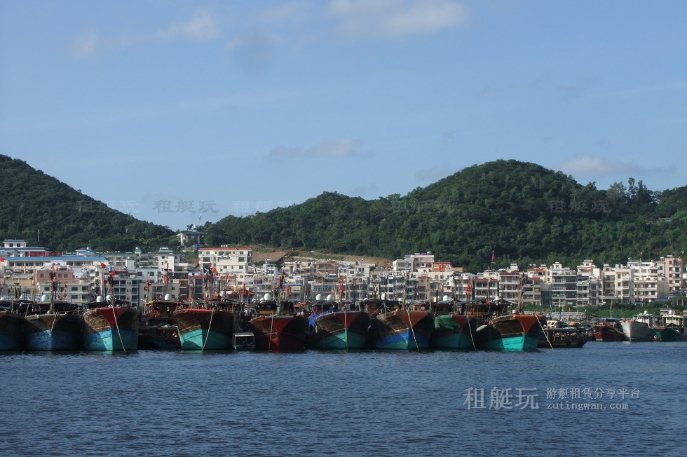 三亞旅游游艇租賃，三亞港至東島航線