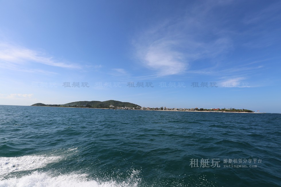 三亞旅游游艇租賃，三亞港至西島航線