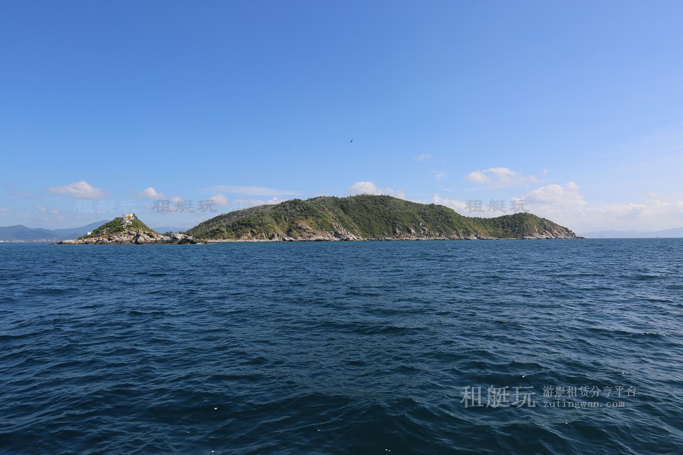 三亞旅游游艇租賃，三亞港至西島航線
