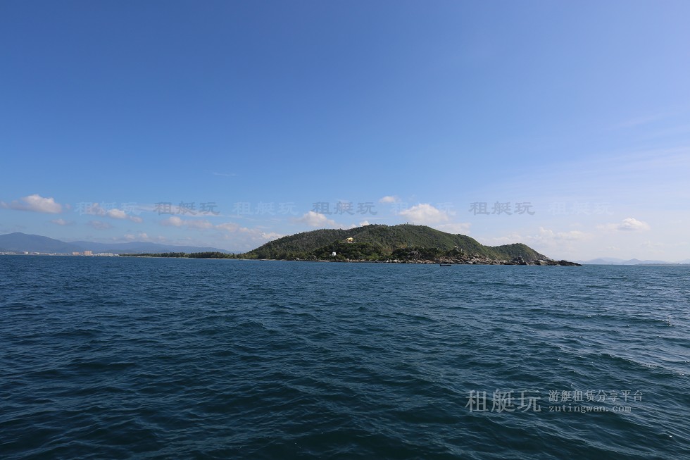 三亞旅游游艇租賃，三亞港至西島航線